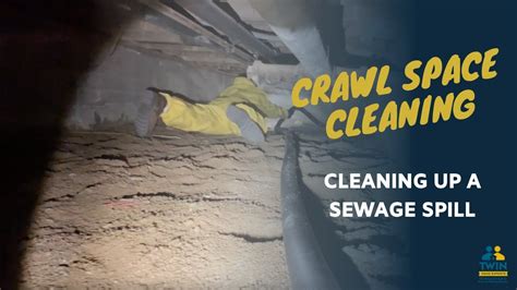 sewage leak in crawl space|How To Clean Up Sewage In A Crawl Space